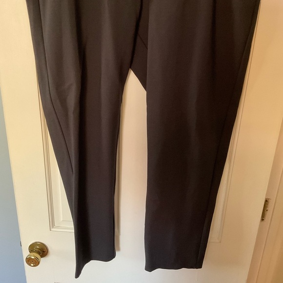 Ali Miles Black Pull On Ponte Stretch Pants Plus Size 2X NWT Office Business - Picture 3 of 7
